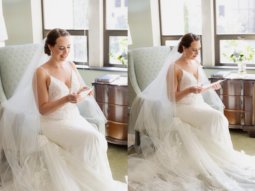 Chattanooga Westin wedding with lace gown from ever after bridal and chattanooga photographer Daisy Moffatt photography 