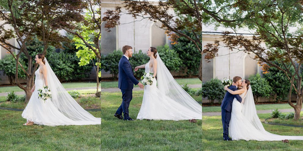 Chattanooga Westin wedding with lace gown from ever after bridal and chattanooga photographer Daisy Moffatt photography 