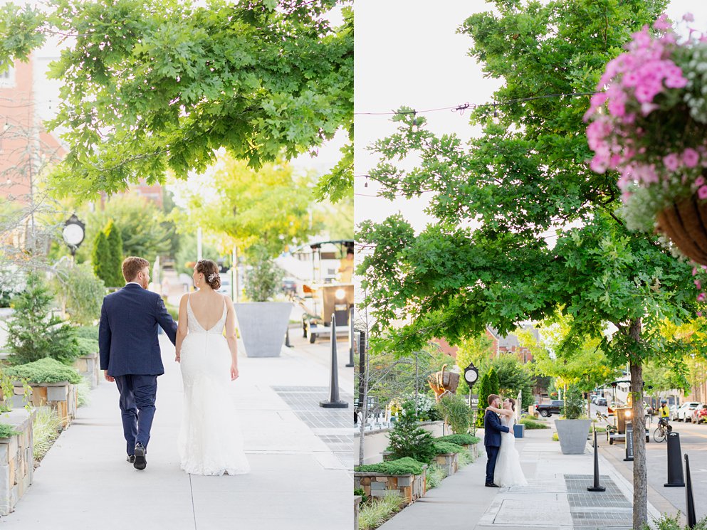 Chattanooga Westin wedding with lace gown from ever after bridal and chattanooga photographer Daisy Moffatt photography 